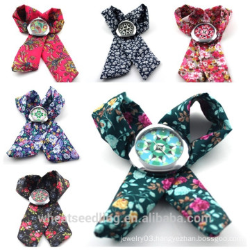 Vogue Fabric Band DIY Flower Print Fashion Geneva lady Wrapwatch, women DIY watch